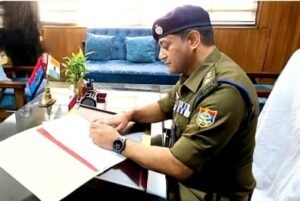 प्रमेन्द्र डोभाल ने ग्रहण किया दून एसएसपी का कार्यभार।