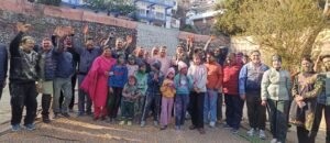 राष्ट्रीय स्वयंसेवक संघ कार्यालय में पारंपरिक तरीके से मनाई गई होली।