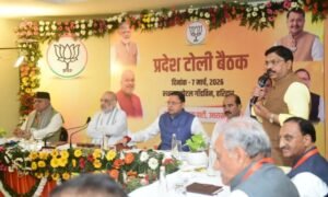 टोली बैठक मे शाह ने की संगठन के प्रमुख नेताओं से चर्चा की…