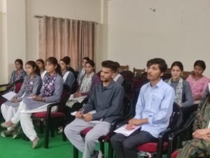 करियर काउंसलिंग समिति द्वारा एक दिवसीय कार्यशाला का आयोजन।