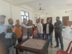 कांग्रेस के पूर्व जिला अध्यक्ष राकेश राणा एवं उत्तराखंड राज्य आंदोलनकारी देवेंद्र नौटियाल ने प्रतियोगिता का किया विधिवत उद्घाटन।