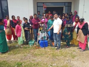 प्राकृतिक खेती एवं बदलते मौसम के लिए किसान गोष्ठी का आयोजन।