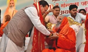 मुख्यमंत्री धामी ने अखंड परमधाम गंगा घाट का किया लोकार्पण…