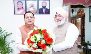 मुख्यमंत्री धामी को हेमकुंड साहिब यात्रा 2026 के पहले जत्थे के विदाई समारोह का निमंत्रण…
