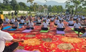 सिटी फॉरेस्ट पार्क में योग दिवस पर उमड़ा जनसैलाब…